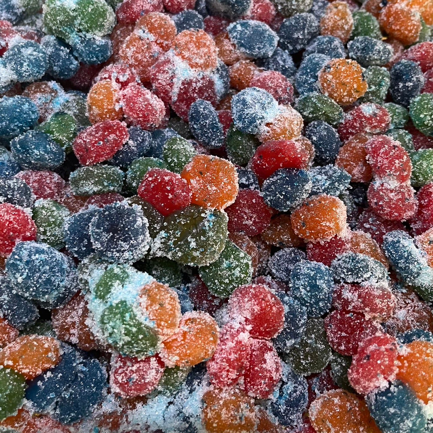 OGMoonGummies Viral Sour Blue Razz Moon Rock - 1lb - Sour Blue Razz Gushers