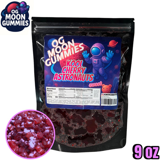 OGMoonGummies Viral Kool Cherry Astronauts - 9oz - Cherry Sweet Gummy Bears